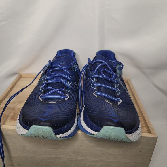 Hoka- Women's Gaviota Blue athletic tennis shoes- size 8.5 - Picture 2 of 7